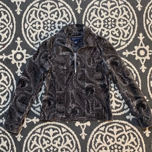 Jones New York Paisley, Bandana styled Jacket - Picture 1 of 1